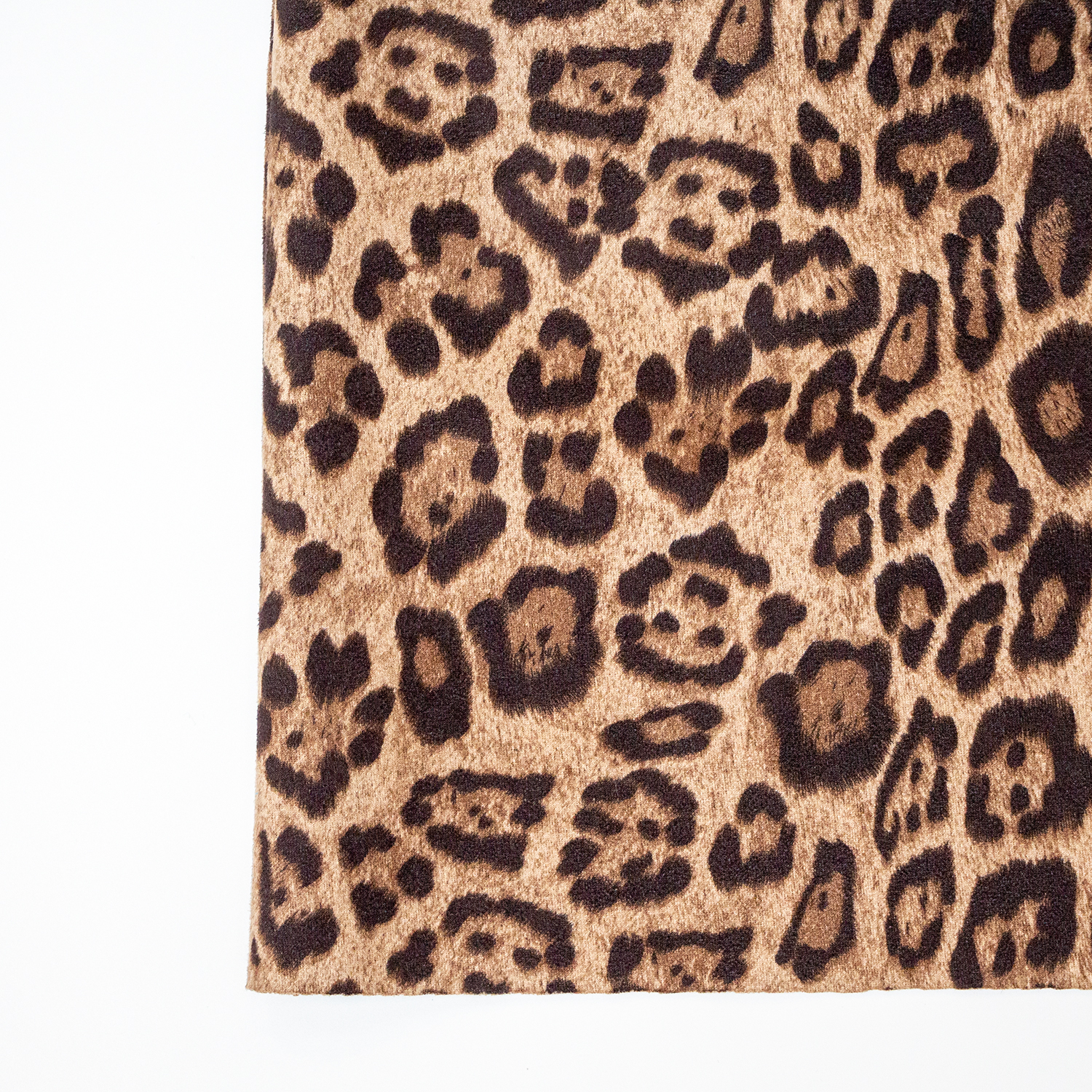 New leopard print medium length trench coat