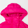 New dopamine powder hooded cotton jacket