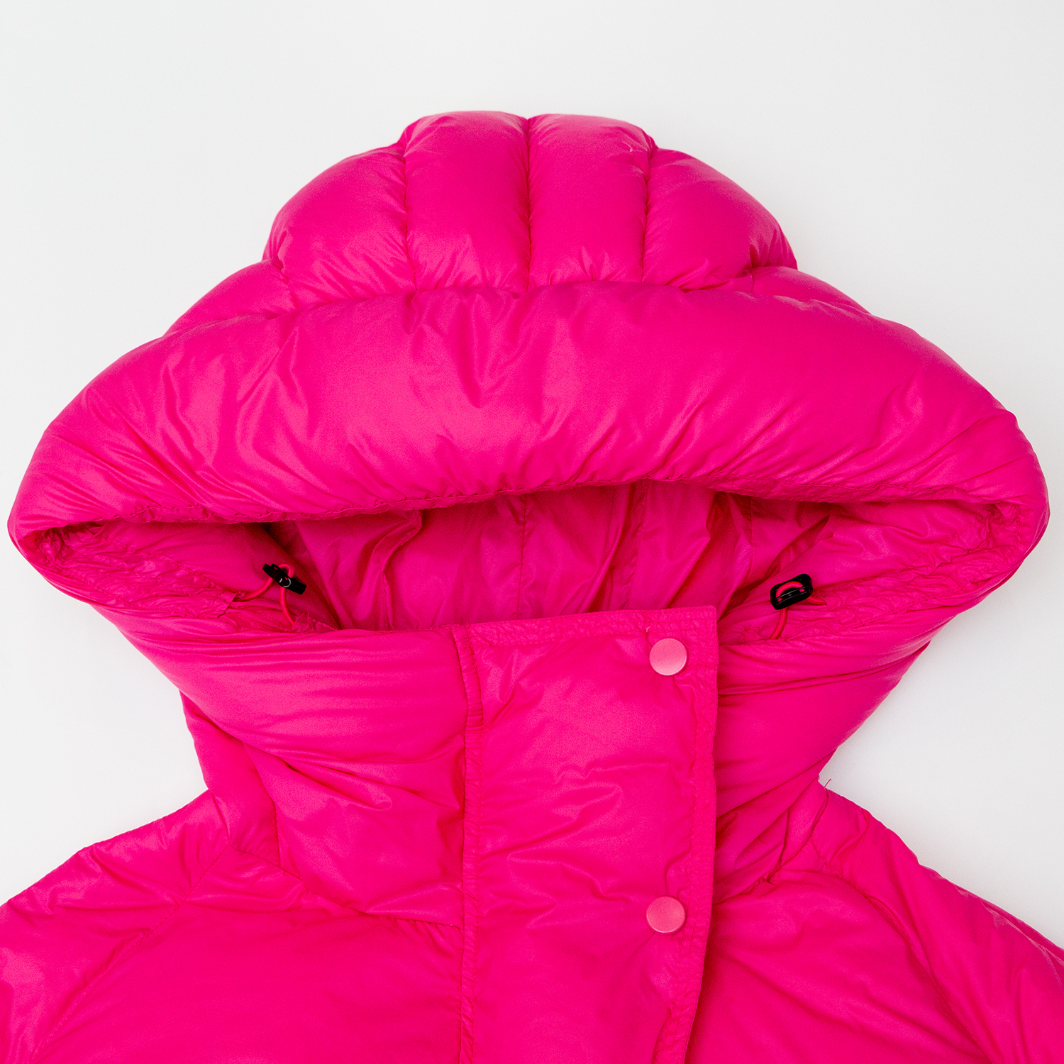 New dopamine powder hooded cotton jacket