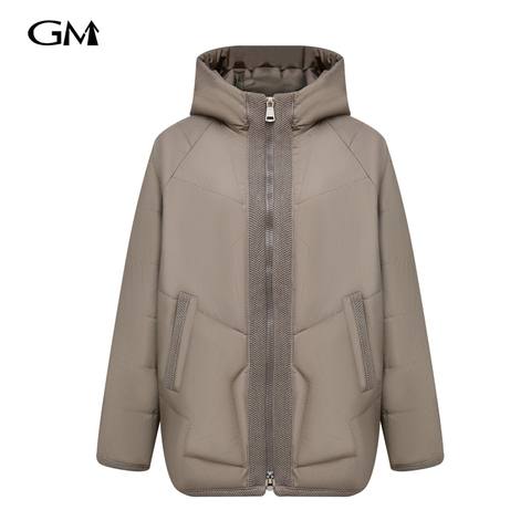 Fashionable solid color simple and versatile cotton jacket