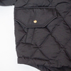 New high necked hooded solid color cotton jacket