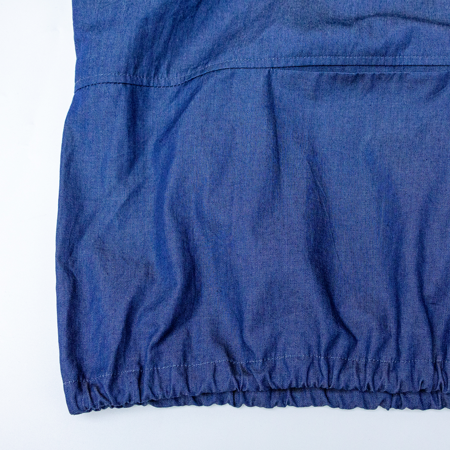 New zipper solid color denim jacket