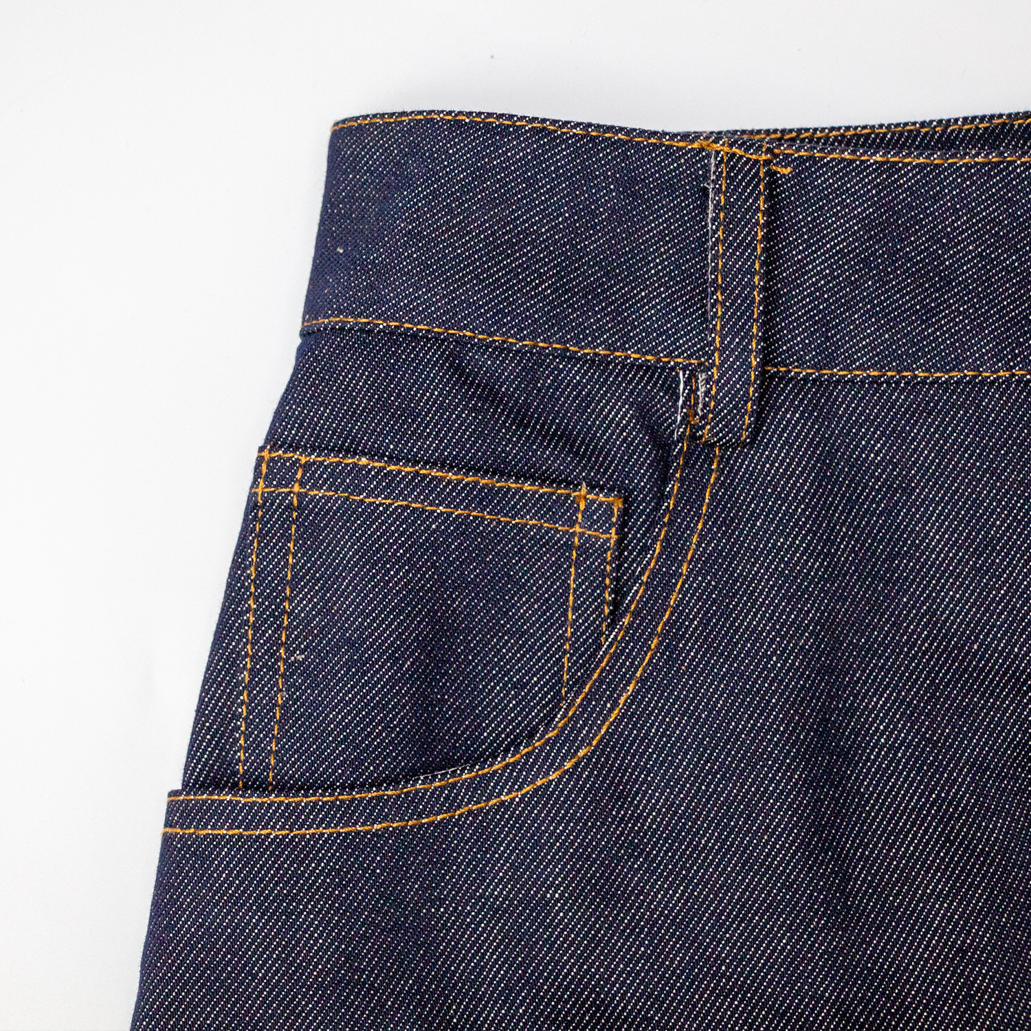 New denim skirt