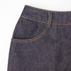 New leopard print patchwork denim skirt