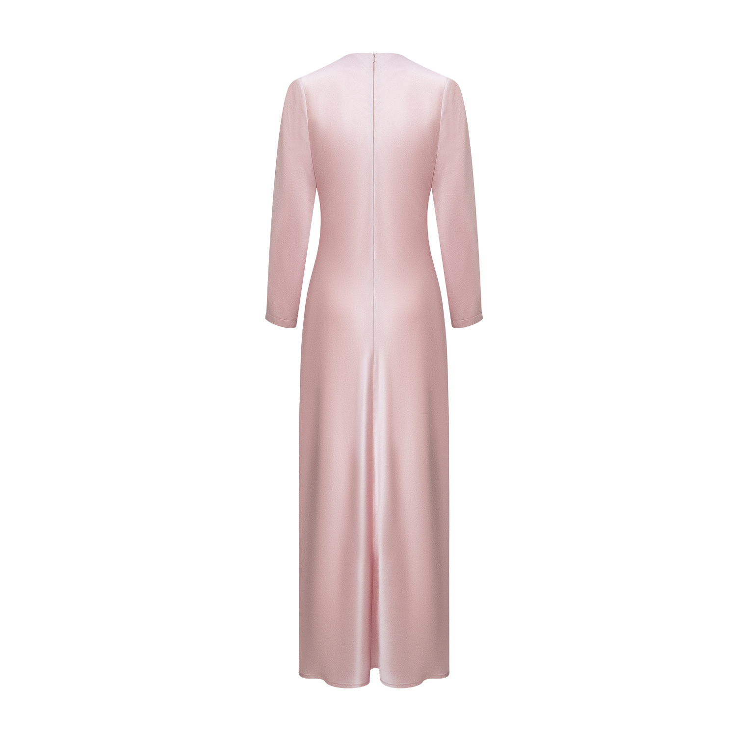 New solid color waist cinching dress