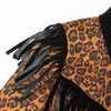 New leopard print zipper jacket