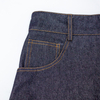 New denim patchwork floral fabric skirt