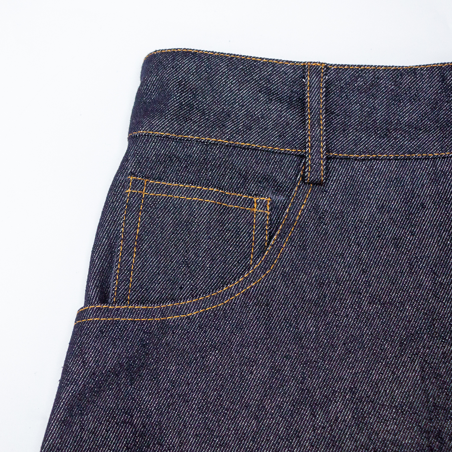 New denim patchwork floral fabric skirt