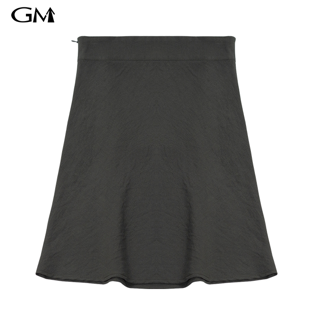 Summer New Commuter Slim Solid A-line Half length Short Skirt