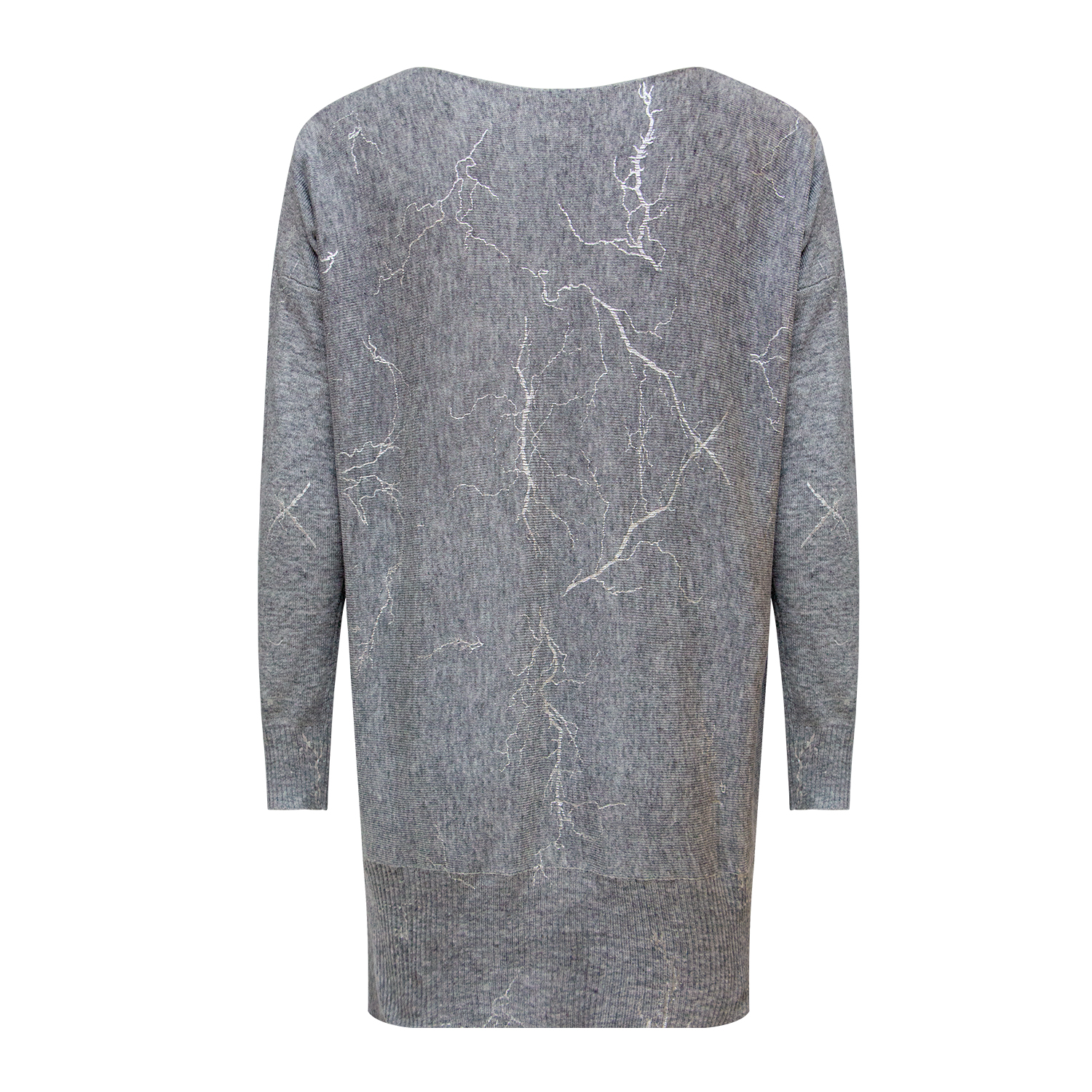 New lightning printed knitted top