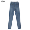 Slim Fitting Denim Trousers