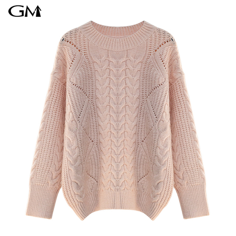 Round Neck Cotout Knit Top