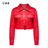 New solid color minimalist single breasted jacket