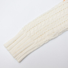 New printed large V-neck loose fitting pullover knitted top