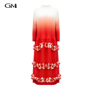 New loose gradient dress