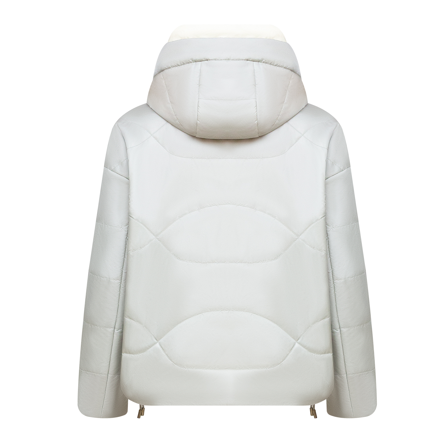 New solid color hooded zipper cotton jacket
