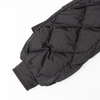 New high necked hooded solid color cotton jacket