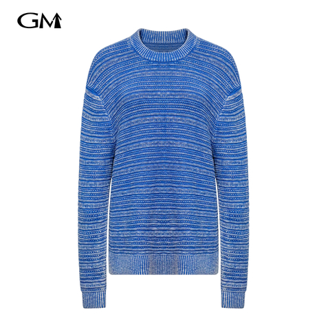 New round neck long sleeved knitted top