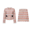 New Xiaoxiang style round neck two-piece set