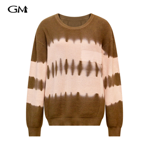 New color blocking knitted pullover top