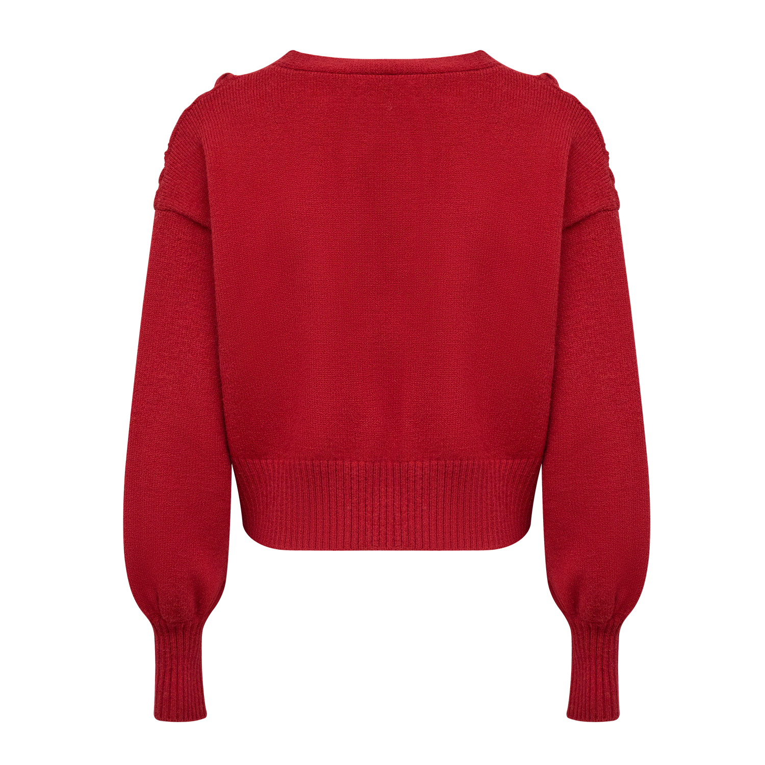 New solid color Fried Dough Twists sweater