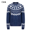 New geometric pullover sweater