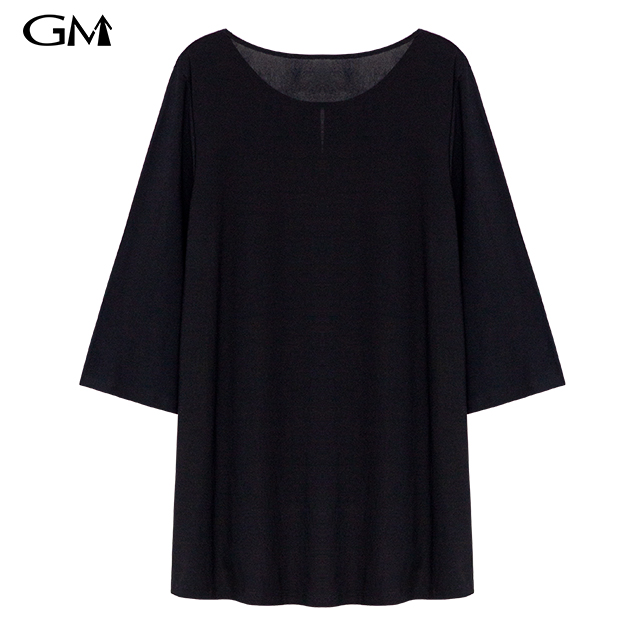 New Summer Loose Round Neck Pullover Top