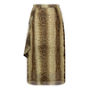 Fashionable and versatile snake patterned skirt