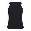 Fashionable V-neck chest strap sleeveless vest top