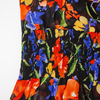 New V-neck printed dress