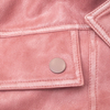 New solid color V-neck zipper jacket