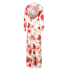 New printed round neck dress