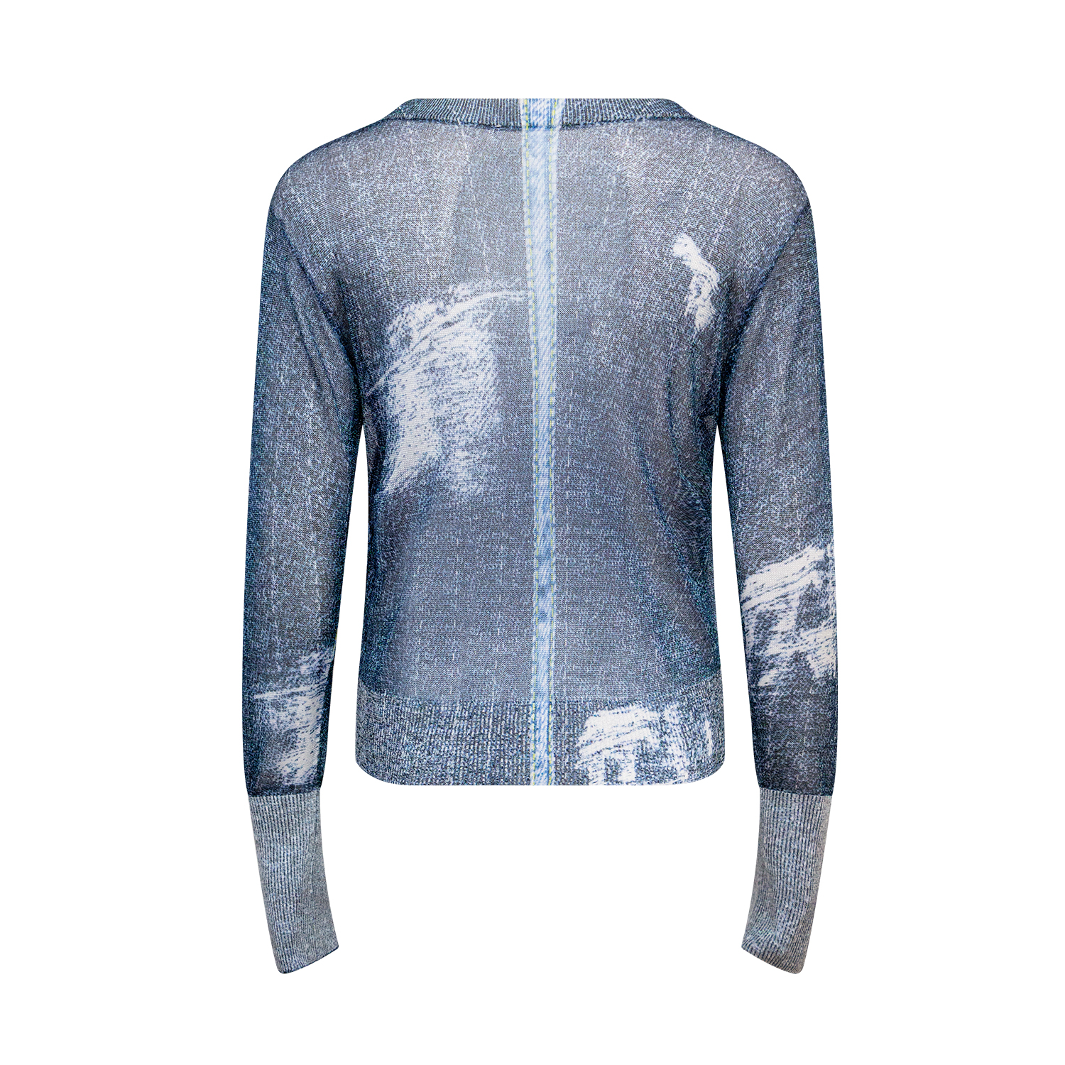 New round neck thin knit top