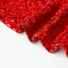 New solid color sequin dress