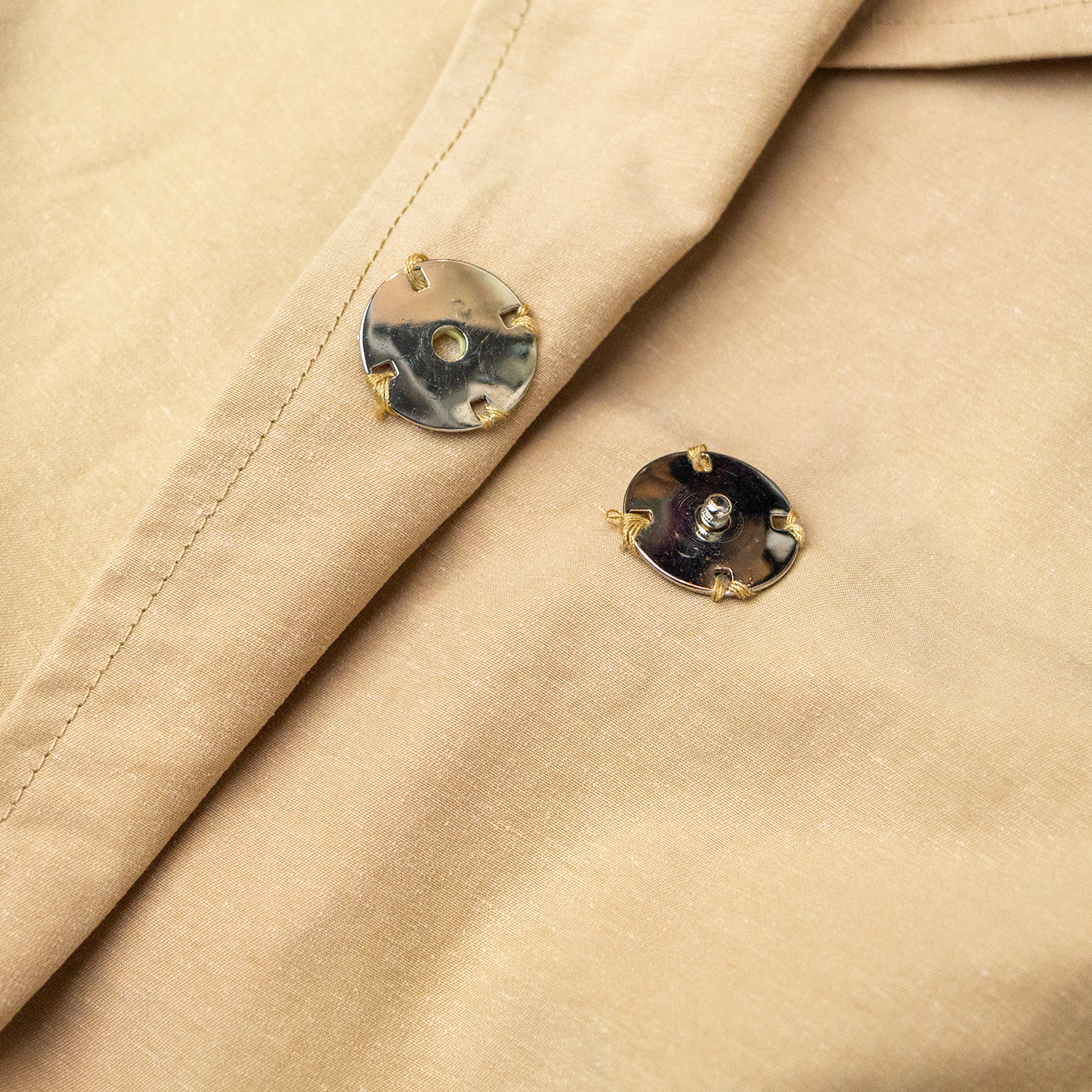 New versatile spliced long windbreaker jacket