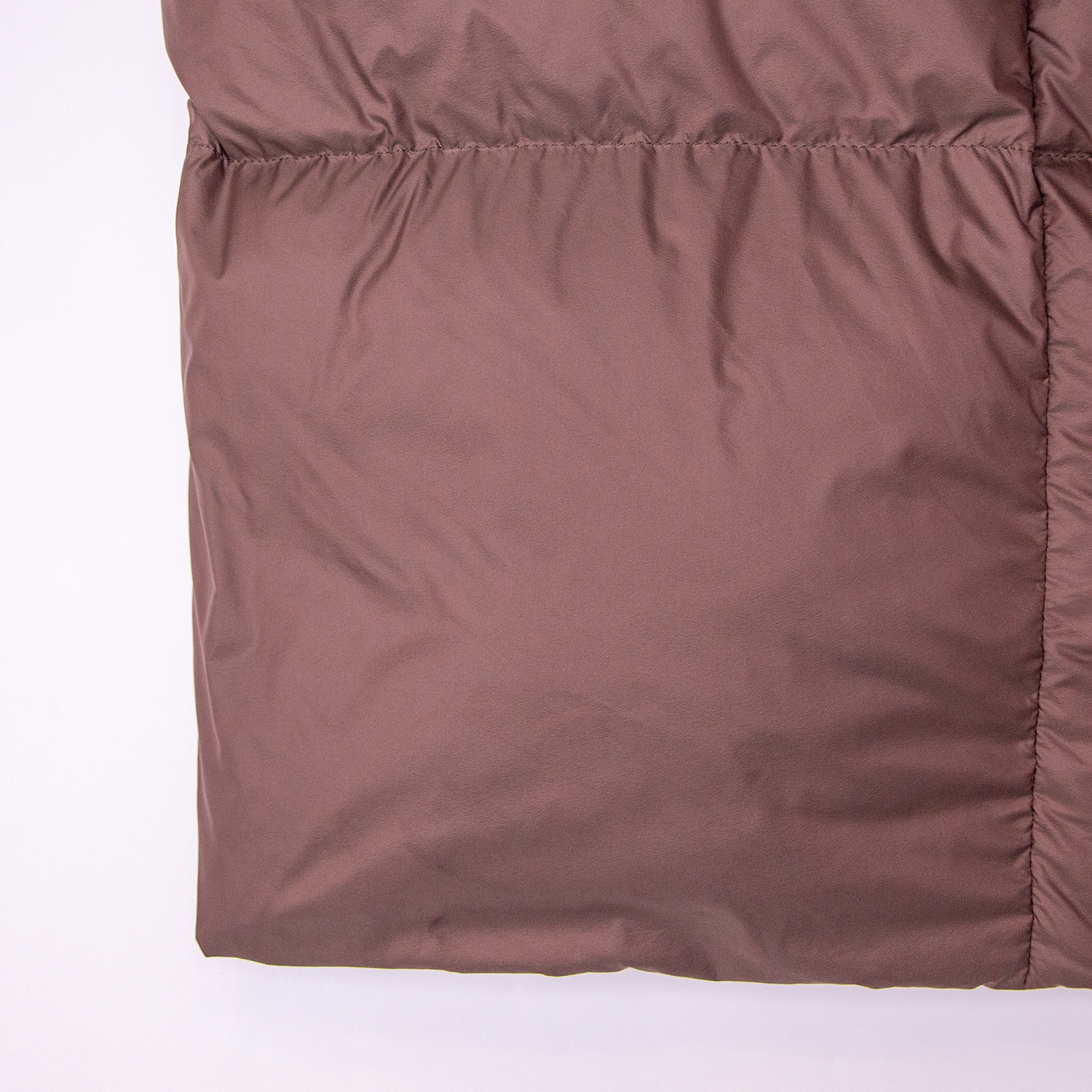 Fashionable solid color long down jacket