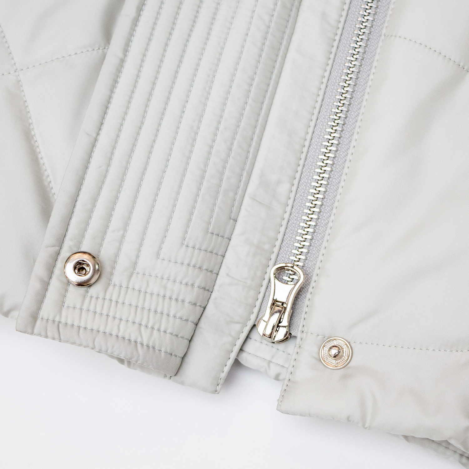 New solid color hooded zipper cotton jacket