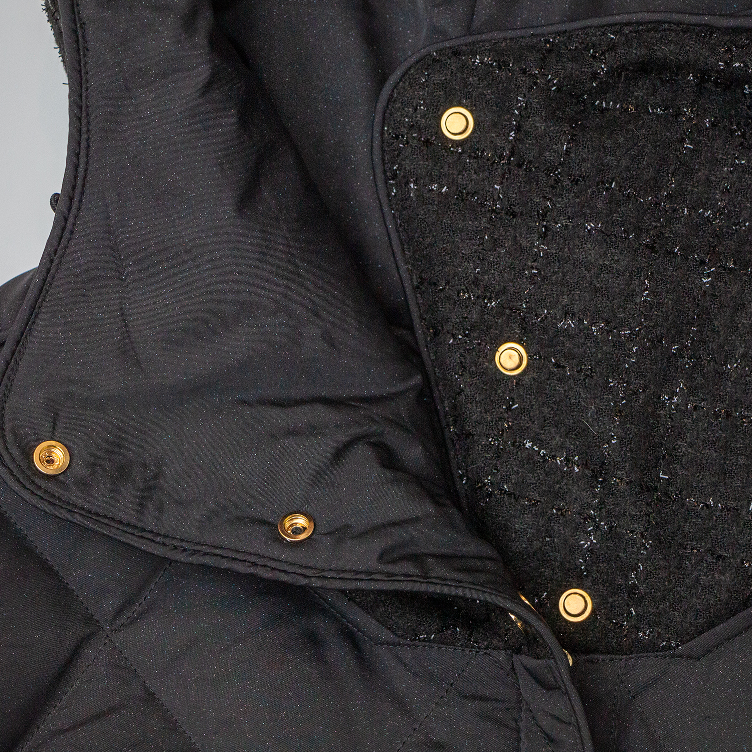 New high necked hooded solid color cotton jacket
