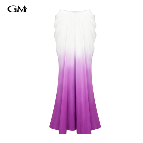 New tie dye waist hugging skirt