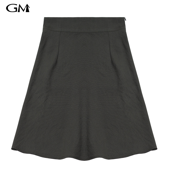 Summer New Commuter Slim Solid A-line Half length Short Skirt