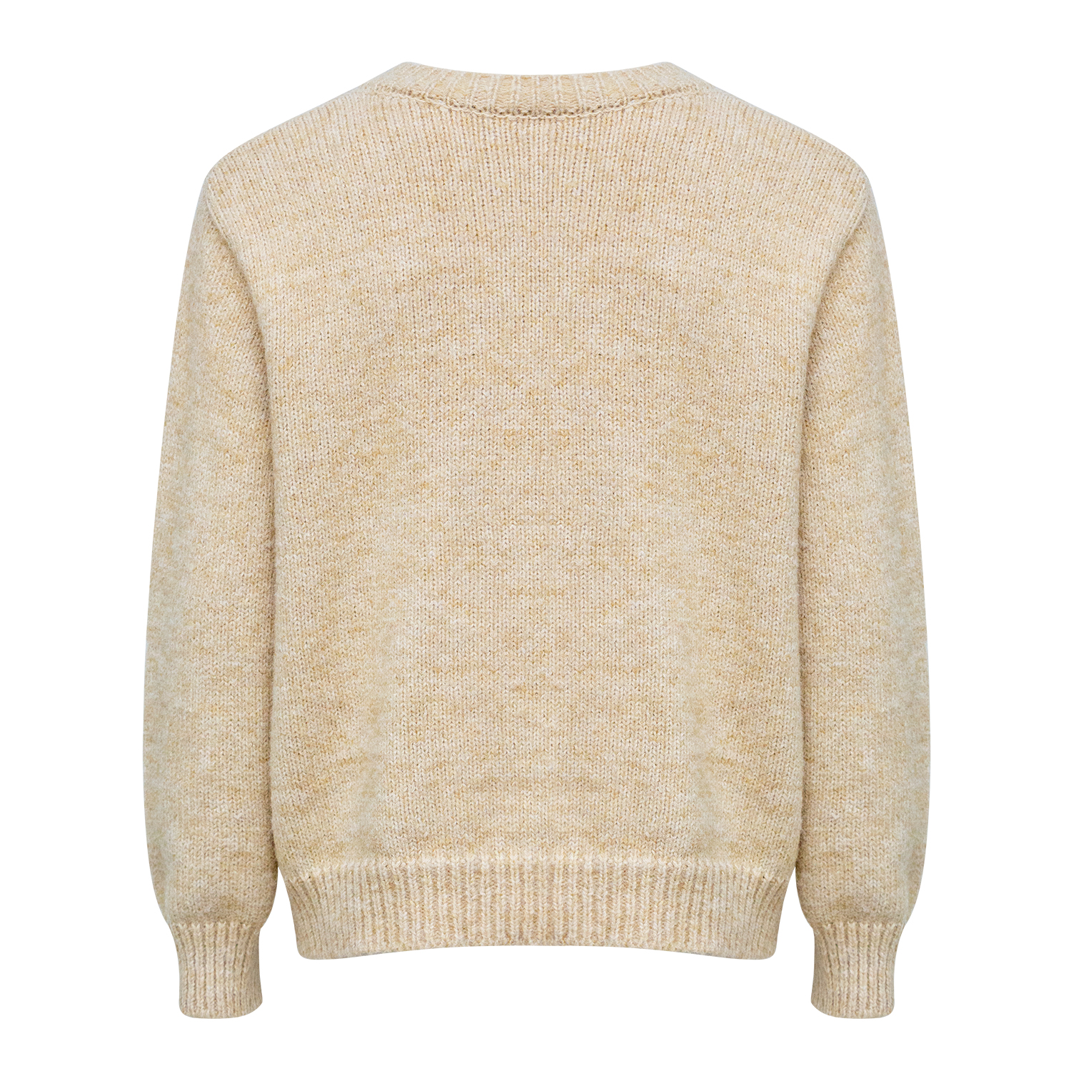 New Apricot Round Neck Sweater