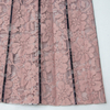 New lace mesh gradient pleated skirt