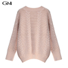 Round Neck Cotout Knit Top