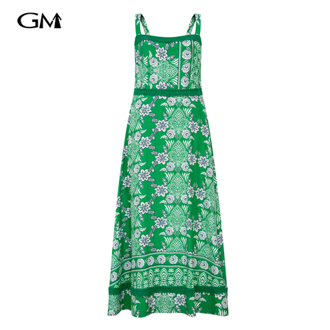 New digital printed camisole dress