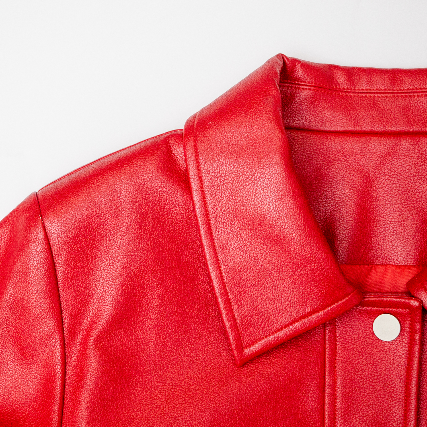 New solid color minimalist single breasted jacket