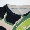 New Graffiti Printed Knitted Top
