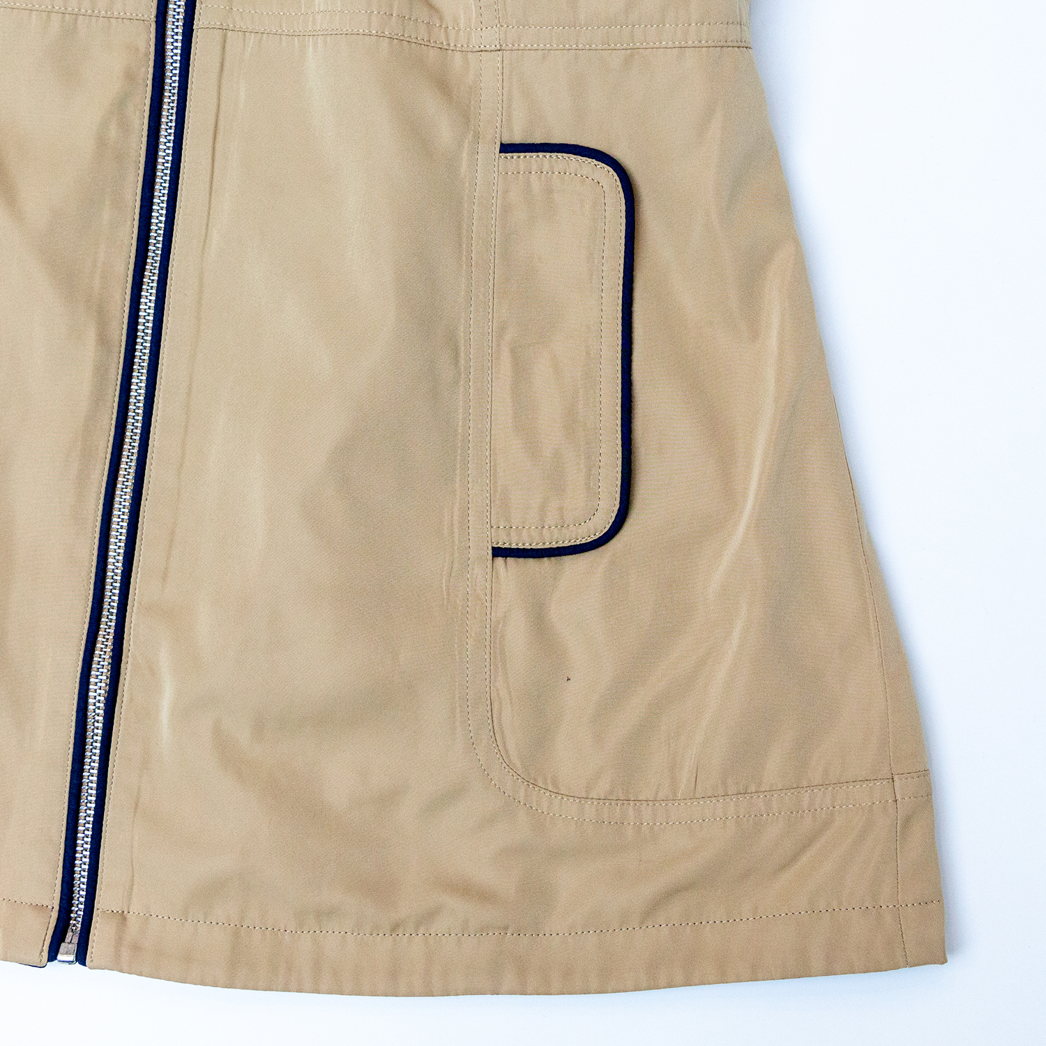 New minimalist zipper workwear windbreaker jacket