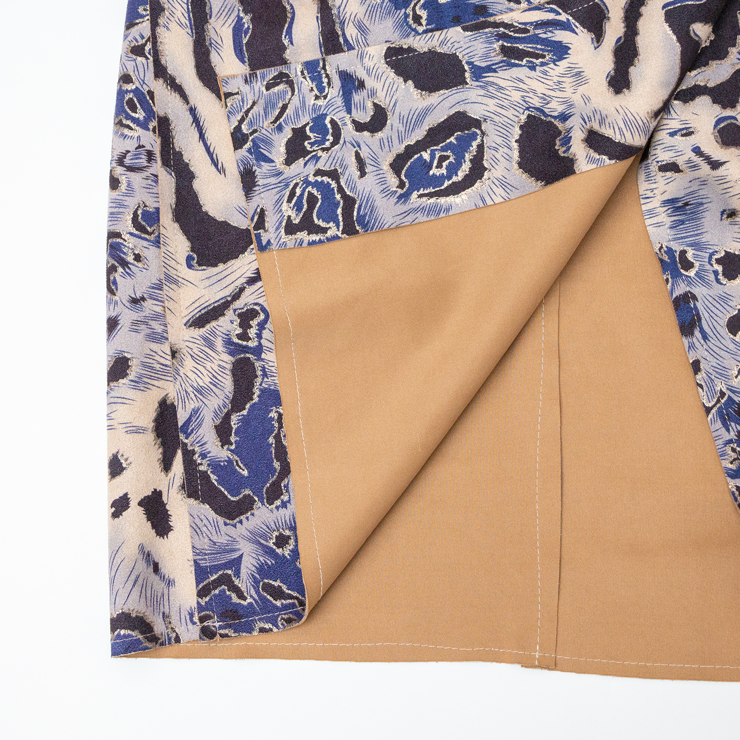 New exquisite printed lapel windbreaker
