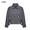 New solid color short windbreaker