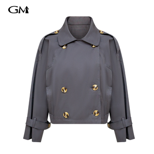 New solid color short windbreaker
